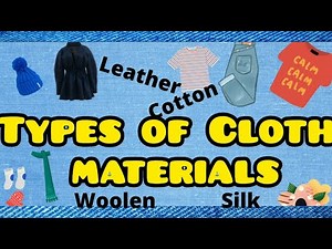 Types of Clothes materials for kids