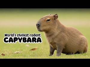 CAPYBARA - Kids educational video