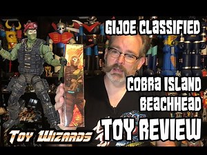 G.I. Joe Classified Cobra Island Beachhead Action Figure Toy Review
