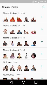 Meme Stickers wastickerapps - PC電腦玩手遊 - 夜神手機模擬器