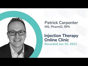 Penile Injection Therapy: Tips, Tricks, and Demonstration | Patrick Carpenter, MS, PharmD, RPh