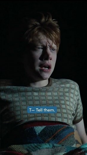 Ron has a spider nightmare #HarryPotter #RonWeasley