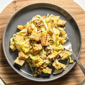 Cabbage Stir Fry with Tofu