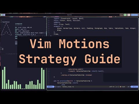 Vim Motions Strategy Guide