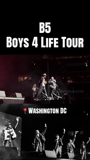 B5 Shines at the Washington DC Stop of the Boys 4 Life Tour
