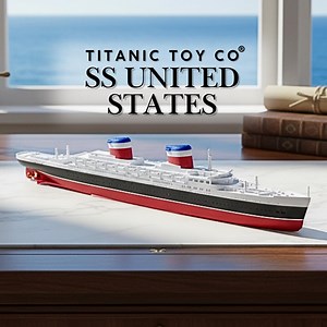 12” SS United States Model, Titanic Toy, Titanic Cake Topper, Titanic Boat, Toys for Kids Titanic Model, Toy Boat, Toy Ship - Etsy