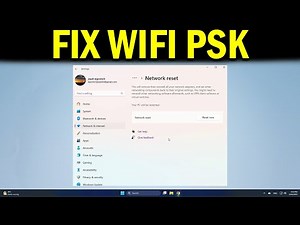 How To Fix Incorrect PSK Provided for Network SSID in Windows 11