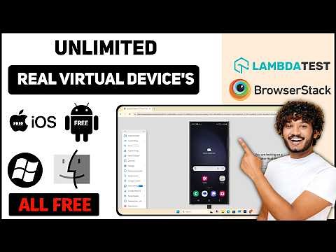 Unlimited Real Device Emulator For Website And App Testing 2025 | Free Windows, Mac, Android, iOS