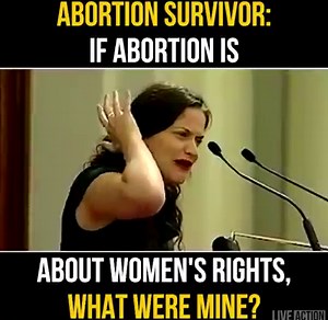 For 18 hours, Gianna Jessen burned alive in her mother’s womb from a saline abortion at Planned Parenthood. She miraculously survived. This talk she gave at the Parliament House in Australia is one of the most powerful speeches you will ever hear. Share her story. | Live Action