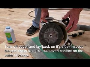 How to Dress an Edger Pad
