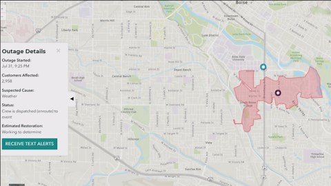 Power outage affecting roughly 3000 southeast Boise residents