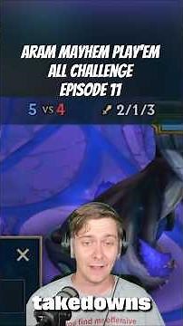 ARAM Mayhem Play'Em All Challenge: Episode 11 - Varus #leagueoflegends #arammayhem #gaming #hype