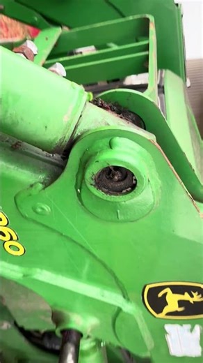2013 John Deere 5100E Front loader cylinder removal