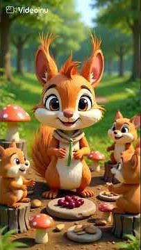 Nina and the Tick Tock Clock | Nina’s Time Helper ⏰ | A Squirrel’s Lesson