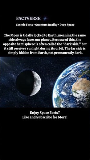 How Tidal Locking Keeps One Side Of The Moon Facing Earth