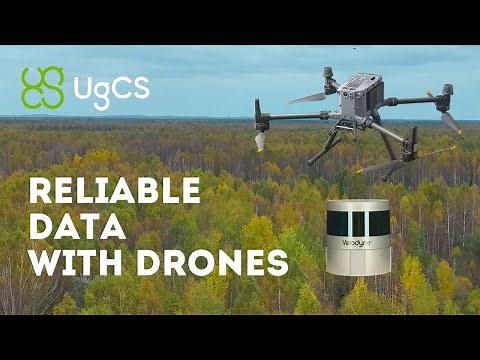 How to use Drone LiDAR in forestry? | UgCS Tutorial