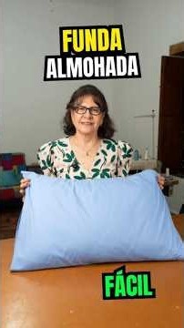 Haz una funda de almohada en 5 MINUTOS 🧵 #shorts #costura #sewing