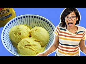 Yellow MUSTARD ICE CREAM | French's No-Churn Recipe Test | You Made What?