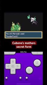 The Ghost of Marowak…