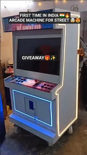 TEKKEN 3 ARCADE MACHINE FOR STREET AND ROADSIDE 🤯🔥 GO TO BARELLIY #tekken3 #arcade #gaming