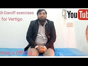 Brandt-Daroff exercises for Vertigo