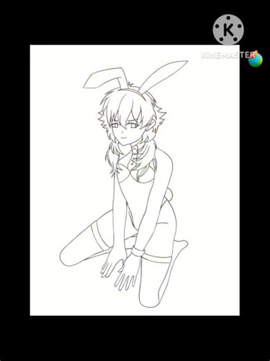 [Bunny Boy Aoba Timelapse!]＃dmmd #ドラマダ #fanart #timelapse