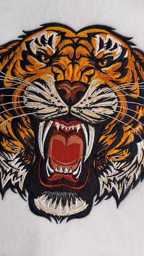 69 reactions · 9 comments | Our exclusive Tiger design just dropped! #Machineembroidery #Embroidery #Diy #Diycrafts #Sewing #Quilting | Anita Goodesign | Facebook