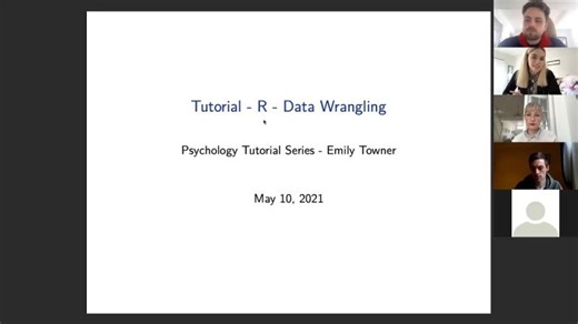 Tutorial - R for Data Wrangling | Prof Sarah-Jayne Blakemore