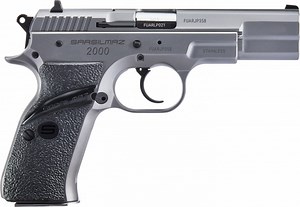 SAR USA 2000 SA/DA Semi-Automatic Pistol 4.5" Barrel 9mm 17rd Stainless Steel -  2000ST