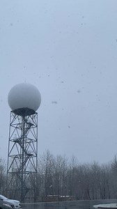 A beautiful snowy scene this morning at NWS Duluth! We’re up to 0.2” as of 8:30AM and snow still coming down. This band of snow is on the move up the North Shore and expected to be ending across Duluth over the next hour or so. Update: snow has stopped for now at we are up to 0.3" of new snowfall at the office. | US National Weather Service Duluth Minnesota