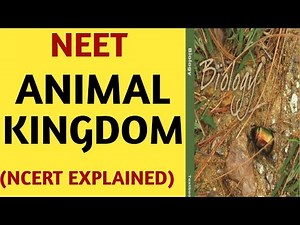 NCERT Chapter 4 Animal Kingdom Class 11 Quick Revision Series for NEET/AIIMS/by Beats For Biology