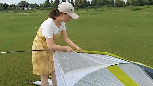 SAPLIZE Golf Net Installation Steps