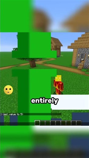 REAL Flappy bird made inside Minecraft (/posteffect command)