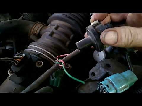 1999-2003 Nissan Pathfinder. P1130 Swirl Valve & Canister Location. Swirl Control Valve Check Switch