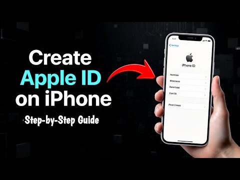 “How to Create Apple ID on iPhone (Step-by-Step Guide)” || Mendit Tech