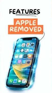 Apple Removed These Useful iPhone Features 😱 (You’ll Be Shocked!) That Really Need To Be Returned