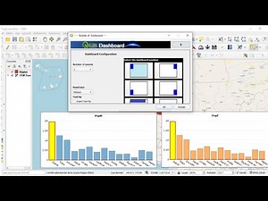 🔴 QGis : Créer un Dashboard | Tableau de bord interactif dans QGis