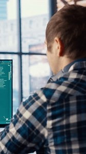 Man Home Office Using Generative Artificial Stock Footage Video (100% Royalty-free) 3672803881 | Shutterstock