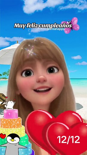 GIFs animados de feliz cumpleaños para mujer