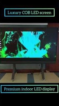 Luxury Interactive COB Indoor LED Display | Ultra-Fine Visual Excellence