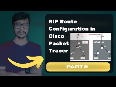 Routing Information Protocol (RIP) Configuration | Cisco Packet Tracer | Part 9