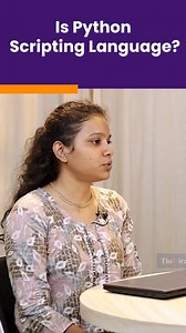 Is Python scripting language? #python #datascience #machinelearning #python #programming #developer #programmer #webdeveloper #technology #softwaredeveloper #fullstackdeveloper | Java By Kiran