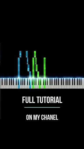 Somewhere over the Rainbow Piano Tutorial / Full Tutorial on my Channel
