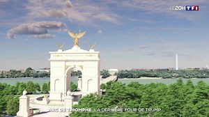 Arc de Triomphe : la dernière folie de Trump - Journal de 20 heures | TF1+ Tchad 🇹🇩