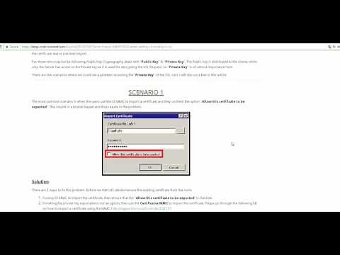 Solve 0x80070520 IIS SSL certificate binding Windows 2016 2012