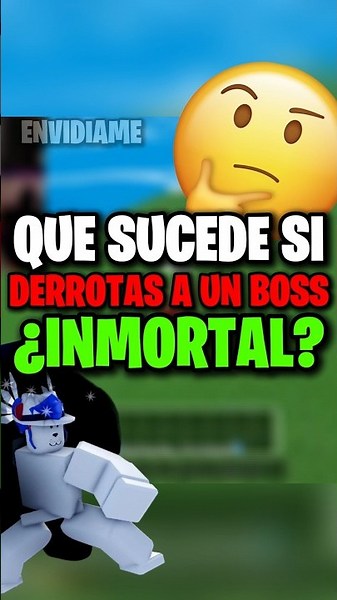 WHAT HAPPENS IF YOU DEFEAT AN IMMORTAL BOSS 💀?! | Envy me #shorts