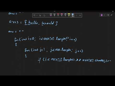 Longest Common Prefix | Java | LeetCode Interview Question | DSA Series | GeeksForGeeks