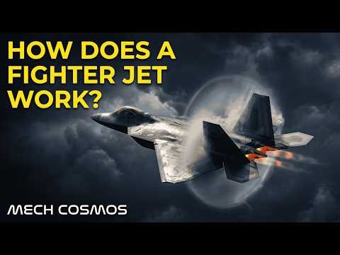 The Most Lethal Flying Machine Ever Built — How a Fighter Jet Actually Works | Mech Cosmos