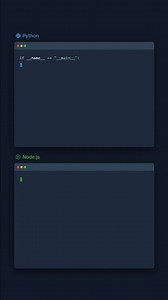 Main Check - Python vs Node.js