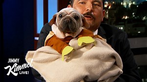 It’s all going to be OK... 💚 #BabyYoda #MorkSkywalker | Jimmy Kimmel Live